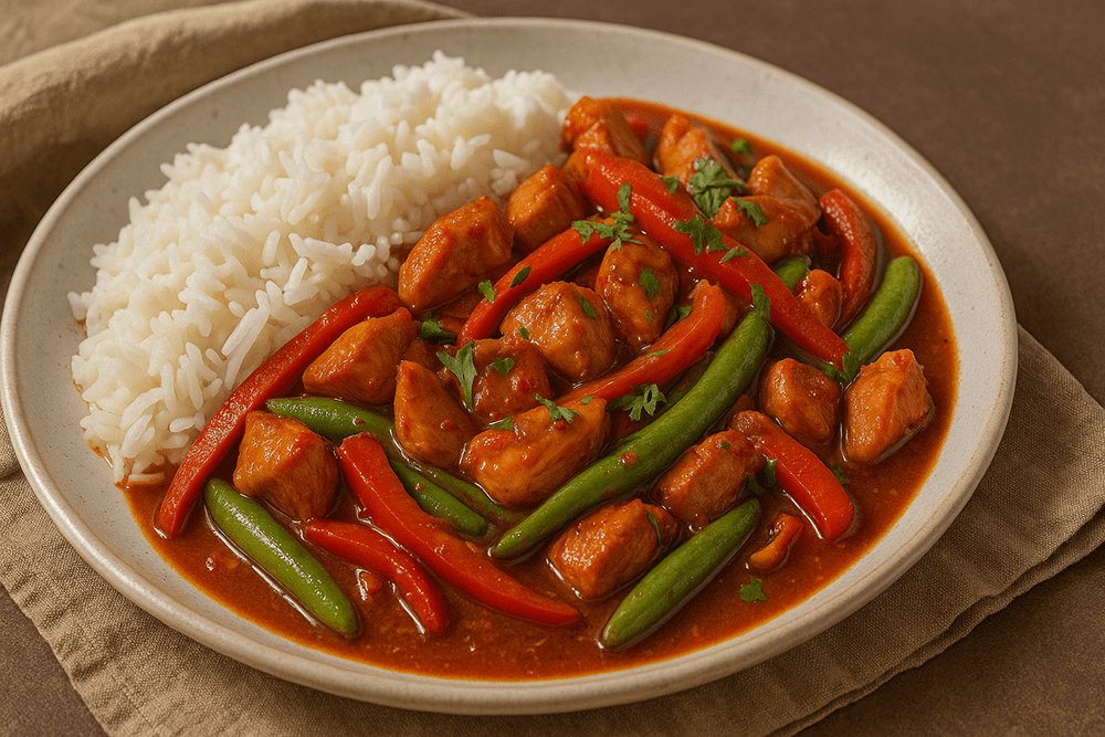 Recept Roerbakkip met Oma’s Sambal